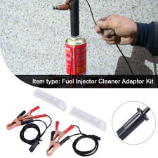 Fuel Injector Flush Cleaner Adapter Cleaning Tool Diy Kit Set For Car Motorcycle