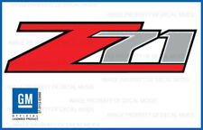 2007 - 2013 Chevrolet Silverado Z71 Decals - F - 1500 2500 Gm Hd Stickers Fg9d0