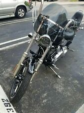 18x16 Smoke Windshield For Harley Sportster Dyna Glide Softail Night Train Xl