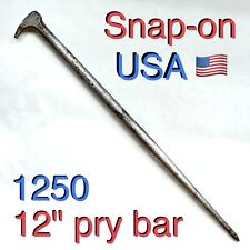 Snap-on Tools Usa 1250 12 Rolling Head Lady Foot Slipper Pry Bar Snapon