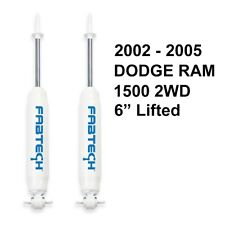 Fabtech Performance Twin Tube 6 Lift Front Shocks Fits 02-05 Dodge Ram 2wd 1500