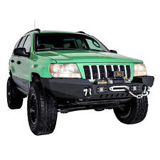 Tidal Fit For 99-04 Jeep Grand Cherokee Wj Off-road Front Bumper Wled Lights