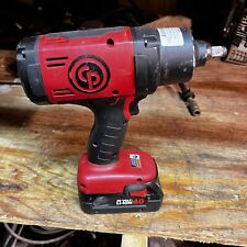 Chicago Pneumatic 12 Impact Wrench Drill 20v Battery Included Power Tool Red