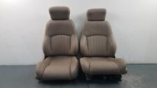 2002 Pontiac Trans Am Ws6 Tan Leather Front Seat Set 10004 L4