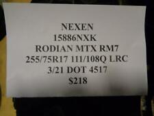 2 New Nexen Rodian Mtx Rm7 255 75 17 111108q Tires 15886nxk Q1