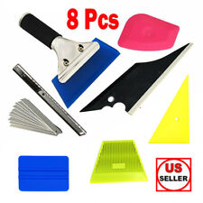 Car Window Tint Tools Kit Scraper Squeegee For Auto Film Tinting Installation Us