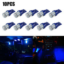 10pcs Blue T10 Led Bulbs For Ford F-150 F250 168 194 Instrument Panel Dash Light