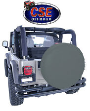 Spare Tire Cover For Jeep Cj Wrangler Yj Tj Jk Black Denim 35-36 12804.15
