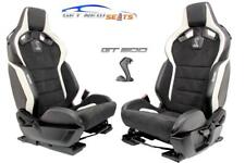 Ford Mustang Gt500 Black Suedeleather Coupe Front Recaro Seats Free Shipping