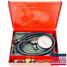 Snap-on Kilopascal Fuel Pump Pressure Gauge Vintage Diagnostic Tool W Fittings