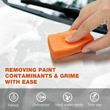 1orange Clay Cleaning Bar Auto Detailing Waxing Polish Treatment Fine Grade