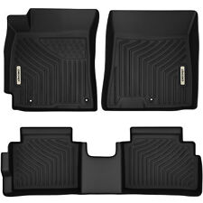 Oedro Car Floor Mats For 2017-2020 Hyundai Elantra All Weather Rubber Liners