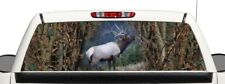 Truck Suv Rear Camo Elk Hunting Window Graphic Decal Perforated Vinyl Wrap 22x66