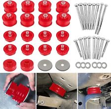 Kf04060bk Body Mount Bushing Kit For Ford F250 F350 Super Duty 24wd 08-16red