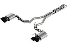 Borla 140837bc For 2020 Ford Mustang Gt500 5.2l Atak Cb Exhaust Chrome