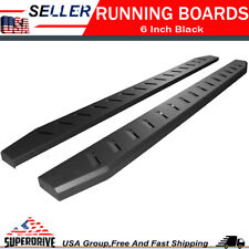 For 2005-2023 Toyota Tacoma Doublecrew Cab Running Boards 6 Side Steps Bars