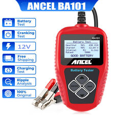Ancel Ba101 Car Battery Tester 12v Load Tester Charging System Digital Analyzer
