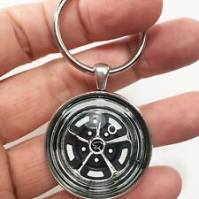 Vintage Mercury Magnum 500 Rally Wheel Keychain Reproduction Ford Lincoln Fomoco