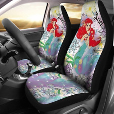 Ariel Princess Car Seat Covers Set Cartoon Gift For Lovers Car Seat Covers