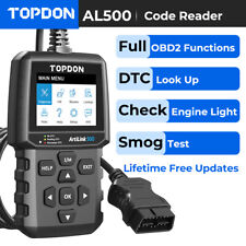 2024 Topdon Al500 Obd2 Diagnostic Tool Scanner Full Obd Function Code Reader Us