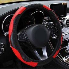 Car Steering Wheel Cover Microfiber Leather Steering Wheel Case 15 Universal
