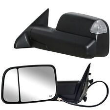 Power Heated Turn Signal Towing Mirrors For 2009-2017 Dodge Ram 1500 2500 3500