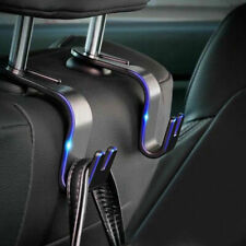 2pcs Black Car Seat Hook Purse Hanger Bag Organizer Holder Clip Car Accessories