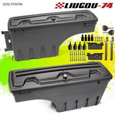 Left Right Lockable Storage Truck Bed Tool Box Fit For Dodge Ram 1500 - 3500