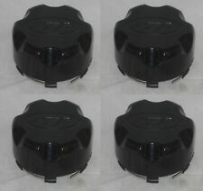 4 Cap Deal Itp Gloss Black Plastic Snap In Wheel Rim Center Caps B110bx 4x110