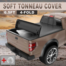 Tonneau Cover 6.5ft For 2007-13 Chevy Silverado Gmc Sierra 1500 Truck Bed 4-fold