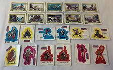 1984 He-man Masters Of The Universe Stickers 1-21 Full Set 22 Cards