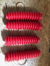  Set Of Four Red Shock Boots 87150 11128 B10r