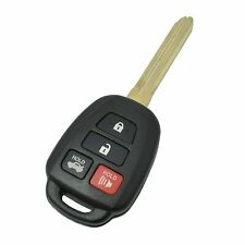 4 Buttons For Toyota Camry Corolla Rav4 Vios Yaris Car Remote Key Fob Shell Case