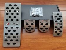 Toyota 200 Series Trd Hiace Aluminum Pedal 4-piece Set For Both At And Mt Cars