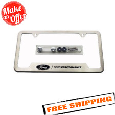 Ford Racing M-1828-ss304c Ford Performance License Plate Frame