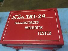 Sun Electric Trt-24 Vintage Sun Electric Transistorized Regulator Tester