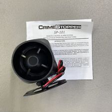 New Crimestopper Sp-101 Automotive Alarm Security Siren 12dc 20watts 125db