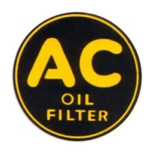 Buick 1946-1948 Ac Oil Filter Decal Ac 6493-2