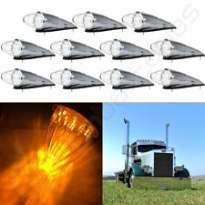 11 Torpedo 17led Clearamber Roof Cab Marker Clearance Top Light For Peterbilt