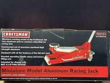 Craftsman Miniature Aluminum Racing Jack Working Display 50151 Nos - Nos