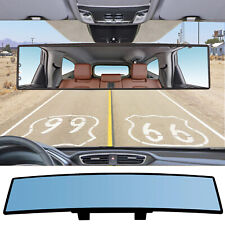 Interior Car Panoramic Convex Wide Angle Rear View Mirror 300mm Anti-glare Us
