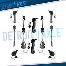 12pc Front Ball Joints Tie Rods Pitman Idler Arm For Chevy Silverado 1500 Tahoe