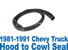1981-1991 Chevy Gmc Truck Hood To Cowl Firewall Seal Weatherstrip Squarebody