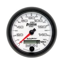 Auto Meter 7588 3-38 Speedometer Gauge 0-160 Mph Electric Phantom Ii New