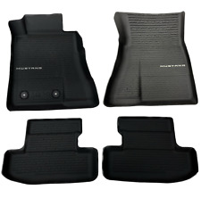 Oem New 24-25 Ford Mustang All Weather Vinyl Contour Fit Rubber Tray Floor Mats