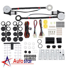 Universal 2 Door Car Truck Electric Power Window Conversion Roll Up Switch Kit