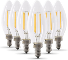 60-watt Equivalent B10 Led Light Bulb Dimmable Enhance Glass Candelabra Filamen