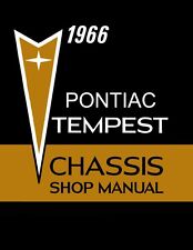 1966 Pontiac Tempest Lemans Gto Shop Service Repair Manual Oem