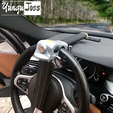 Foldable Car Steering Wheel Security Lock W 3 Keys Vehicle Anti-theft Devices