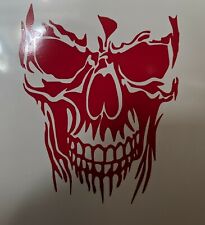 Evil Skull Sticker Scary Skeleton Decal Car Truck Window Vinyl Skulls